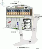 ★手数料０円★東広島市西条町田口　月極駐車場（LP）